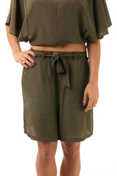 PANTALONE DONNA  VERDE VA5172-T2920 90414 LIU JO